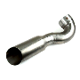 Pipe. EXTENSION. Exhaust Tail Pipe Tip.